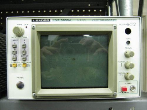 Leader  LVS5850A Ntsc Vector Scope