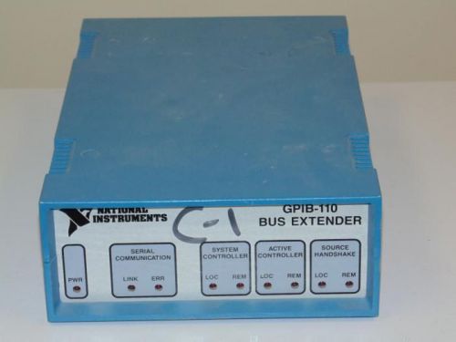 NATIONAL INSTRUMENTS GPIB-110 BUS EXTENDER (C5-S1-2J)