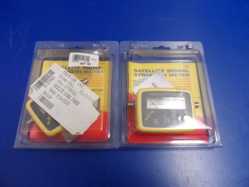 Lot of 2x NEW Test-Um CS300 Satellite Signal Strength Test Meter