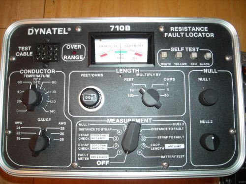 3m dynatel 710b portable resistance fault locator for sale