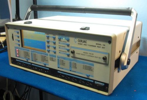 HP/Agilent Cerjac Model 156MTS Sonet T-Carrier Maintenance Test Set E4480A  #35