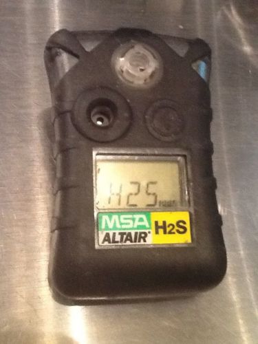 MSA Altair O2 Maintenance Free Single Gas Detector Type Gas Hydrogen Sulfide