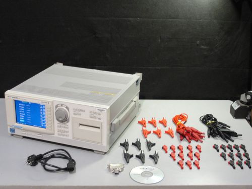 Yokogawa WT1600 Digital Power Meter *options (Motor ver.) *sub 4 WT1800 WT3000