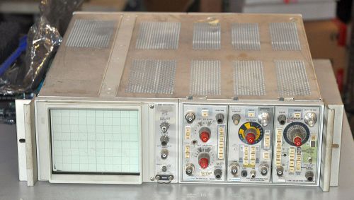 Tektronix 5110 Oscilloscope w/ 5A18N 5A13N 5B42 Module