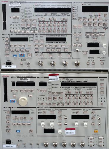 Advantest D3186 Pulse Pattern Generator &amp; D3286 Error Detector