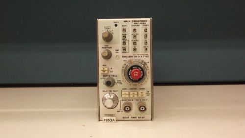 TEKTRONIX 7B53A DUAL TIME BASE  PLUG-IN