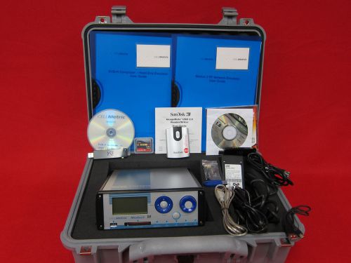 CellMetric Modus 3 Multi Standard RF Signal Generator/Network Emulator W/All Acc