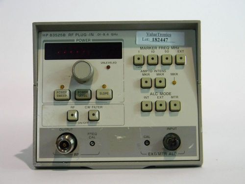 Agilent 83525B Sweep Generator Plug In - 30 Day Warranty