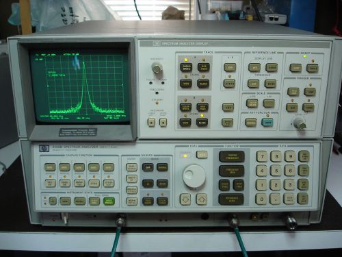 Hp agilent 8568b spectrum analyzer in excellent working condition. for sale