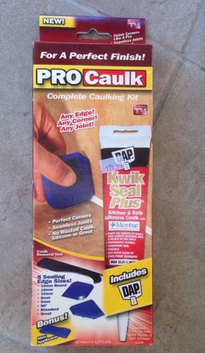 NEW PRO CAULK COMPLETE CAULKING KIT (As Seen On TV)