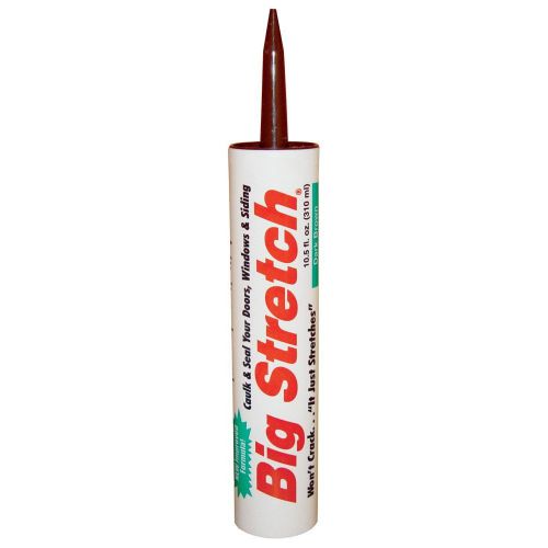 New Sashco 100 Percent Acrylic Latex Big Stretch High Performance Caulk, 10.5oz