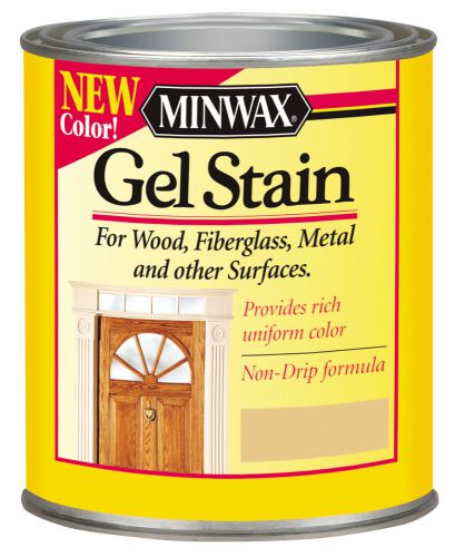 Minwax 66040 1 Quart Honey Maple Gel Stain Interior Wood