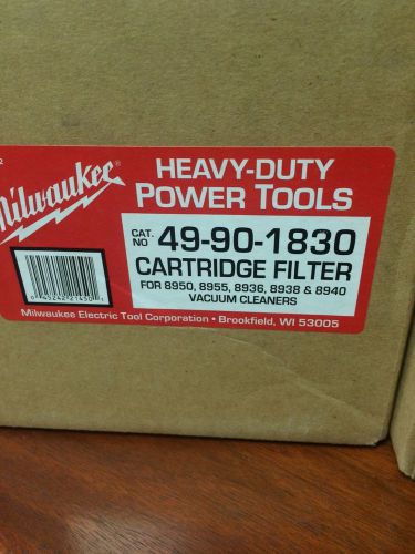 Milwaukee 49-90-1830 wet dry cartridge filter for sale