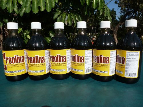 CREOLINA Coal Tar Deodorant Six (6) Bottles