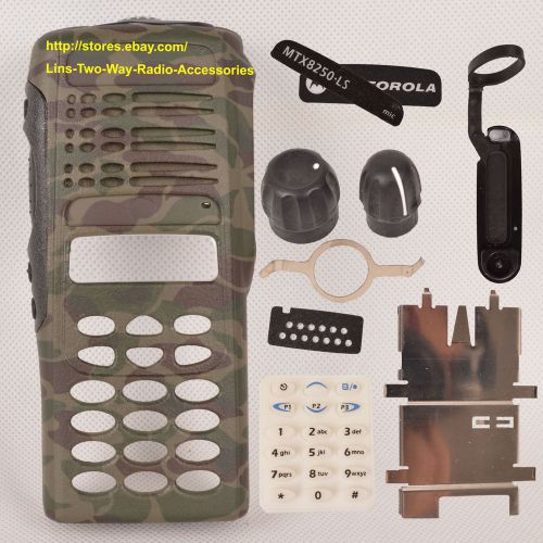 10x Camouflage Refurbish Case Housing For Motorola MTX8250.LS Radio