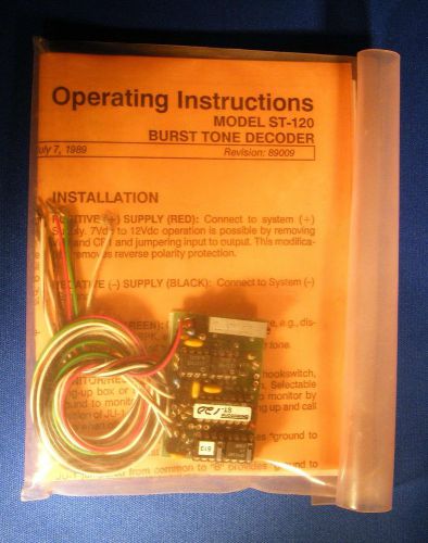 Selectone ST-120 Burst Tone Decoder