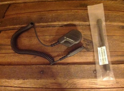 OEM Motorola NMN6196A Speaker Mic for VISAR Radio With 145-155MHZ Antenna