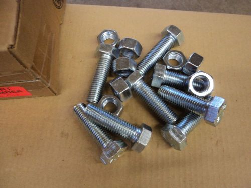 (2)3/4&#034; Bolt Pipe Flange Kits inc. 8-3/4&#034;-10 x 2 1/2&#034; Full Thread Bolts &amp; 8 Nuts