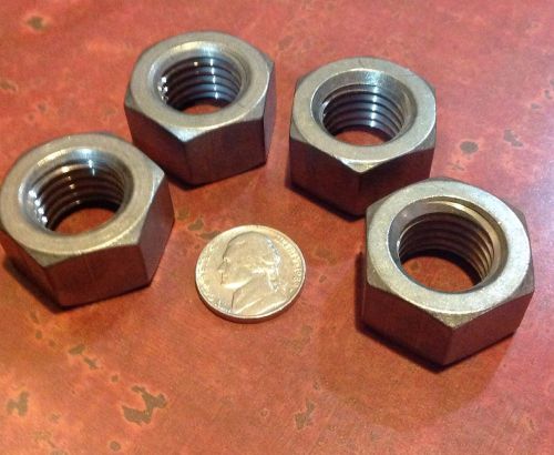 4 3/4-10 ni cu nickel alloy 400 3/4 10 tpi monel  marine navy nuts nut bosch for sale