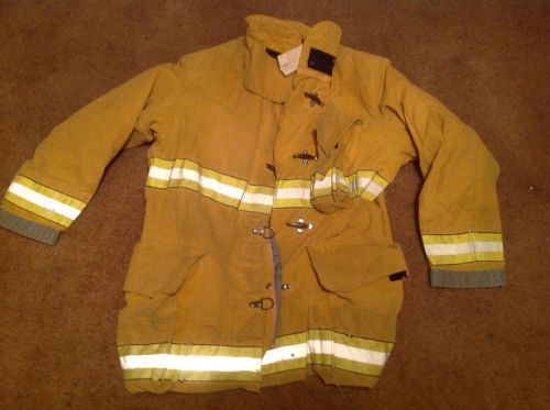 44x35 Long - Globe - Firefighter Jacket Turnout Bunker Fire Gear Men #8