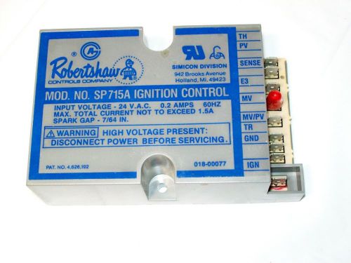 ROBERTSHAW RHEEM RUUD SP715A IGNITION CONTROL CIRCUIT BOARD NEW