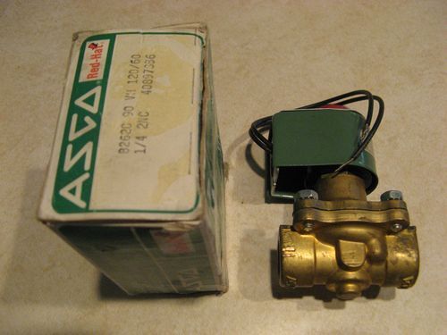 Asco Red-Hat Solenoid Valve 8210C34V 1/2&#034; 120 VAC NC