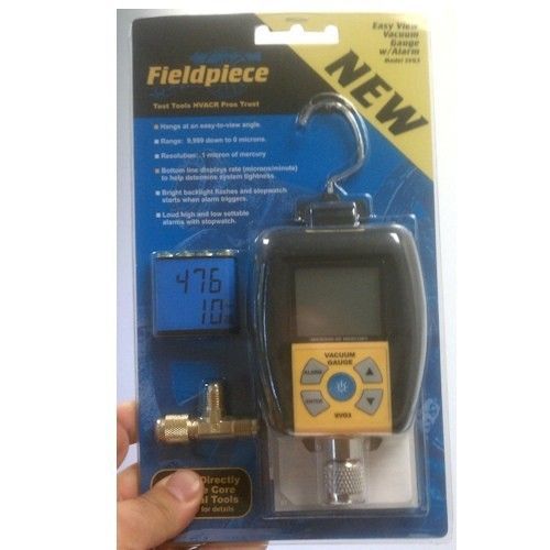 Fieldpiece SVG3 Digital Micron Vacuum Gauge - NEW!!