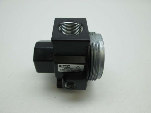 PARKER 07R418AC 250PSI 1/4X3/4IN NPT PNEUMATIC REGULATOR BASE BODY D395724