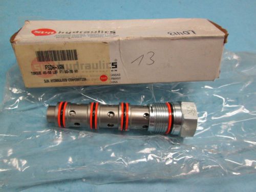 NEW Sun Hydraulics Hydraulic Cartridge Valve FSDH-XAN