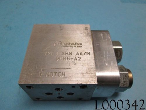 NEW Sun Hydraulics Aluminum Hydraulic Cartridge Valve Block YFCJ-XHN-AA/M