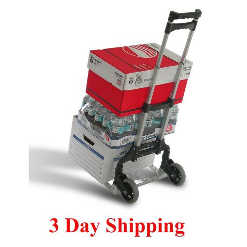 Magna cart personal 150 lb aluminum folding hand truck, new for sale