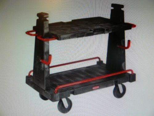 NEW Rubbermaid FG446500 Heavy Duty Convertible Truck, 2000 Lb Capacity