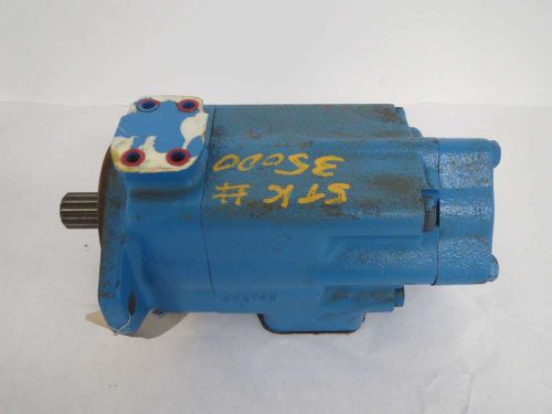 VICKERS 3525V25A17 11AB22R DOUBLE VANE HYDRAULIC PUMP B439284