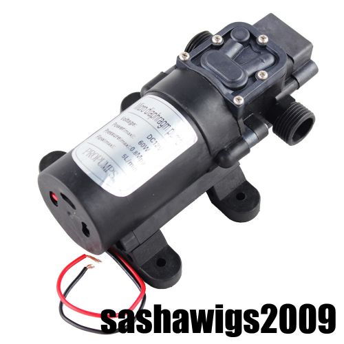 Backflow Diaphragm Pump 12V DC/60W Caravan/RV/Boat/Marine_WQ005