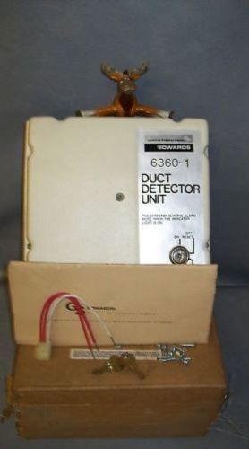 Edwards general signal duct detector unit 6360-1 for sale