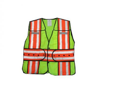 Class 2 ANSI 107/2004 Flame Retardant Safety Vest- FIRE POLICE