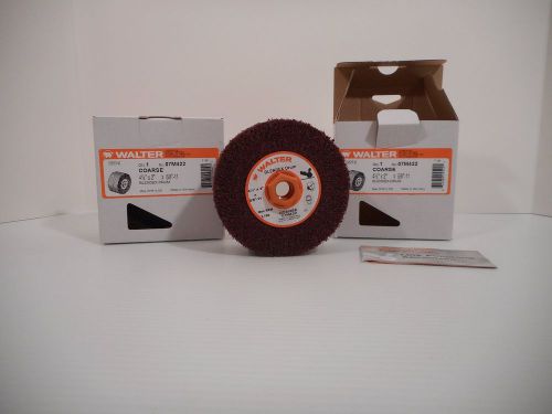 2 walter blendex drums coarse 4 1/2 x 2 x 5/8-11 for line mate sander for sale