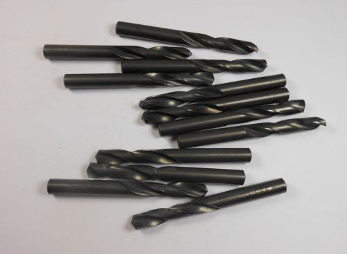 Screw machine drills 17/64&#034; 135d hss oxide 1-7/16&#034; loc x 2-5/8&#034; oal qty12 &lt;1643&gt; for sale