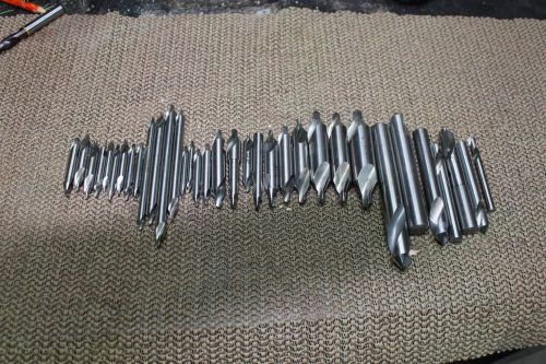 SPOT/CENTER DRILL LOT MILL/LATHE 34 PCS&#039;S