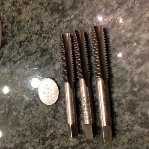 3 machine shop taps mixed 3 flute  7/16-14 nc 7/16 14 thread cutting threading for sale