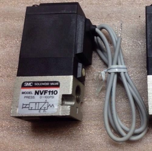 SMC NVF110-3G-01T, NVF1103G01T, AC88-132V/50Hz, ShipSameDay#1603A37