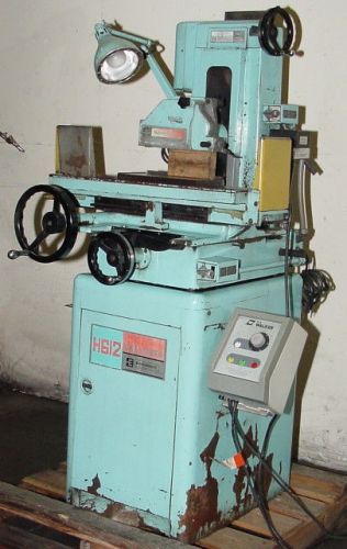 6&#034; W 12&#034; L Boyar-Schultz H-612 SURFACE GRINDER, POWER ELEV, WALKER LBP EMC &amp; SMA