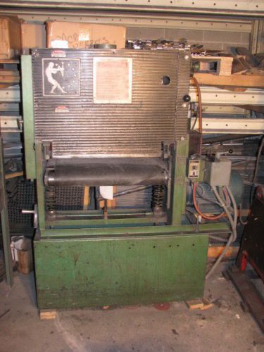 Model #125m timesaver 25&#034; belt  sander  for deburring &amp; finishing w/baldor motor for sale