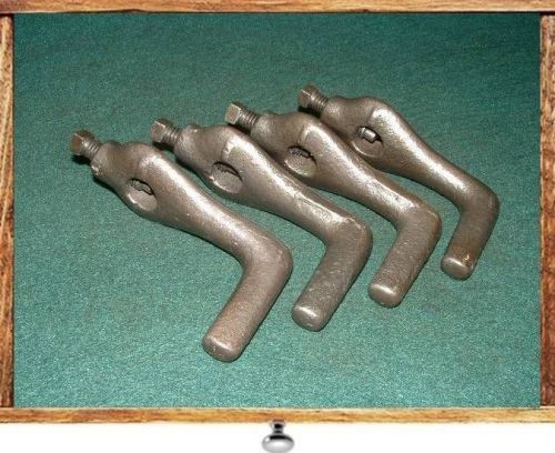 LOT OF 4 USA LATHE DOGS ATLAS CRAFTSMAN LOGAN SOUTH BEND ETC.