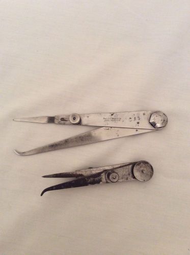 Vintage starrett  hermaphrodite calipers for sale