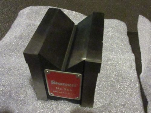 Starrett No 566 American Made USA Maginetic V Block Machinist Grinder Inspection