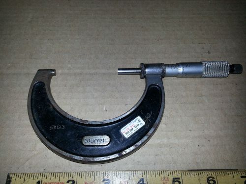 TOOLMAKER&#039;S MACHINIST&#039;S SATIN CHROME STARRETT #226 2-3&#034; PRECISION MICROMETER