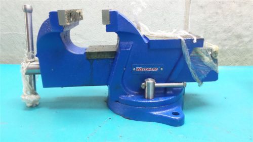 Westward 360 deg swivel 30000 psi 4 in iron workshop vise for sale