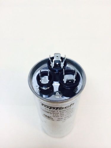 Lot 10 -  dual run capacitor 7.5+30 30/7.5 mfd 370 440v ac motor hvac 440 vac v for sale