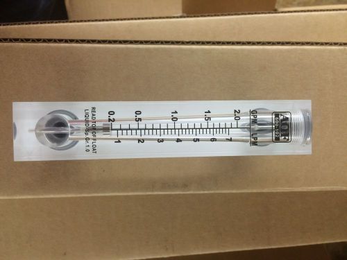 .2-2 GPM rotameter water flow meter